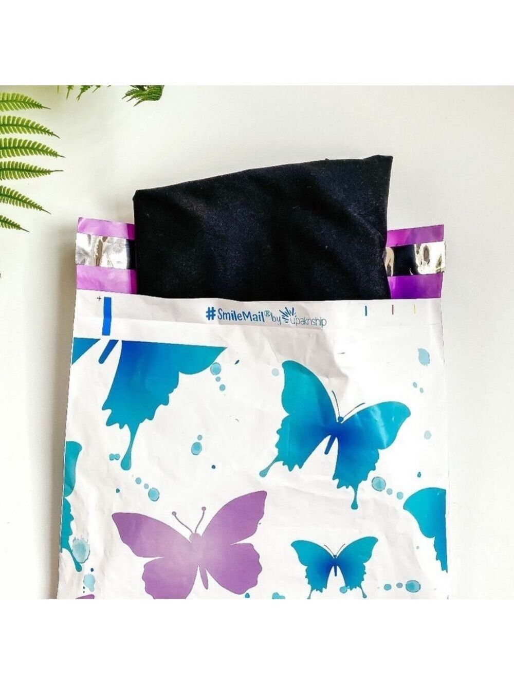25 10X13 Poly Mailers Butterfly Flat Shipping Envelopes PRICE FIRM - Picture 10 of 10